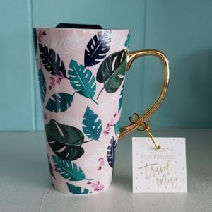 NWT Lady Jayne Porcelain Travel Mug